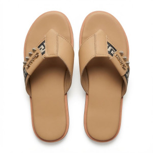 Mens Premium Casual Cross Strap Comfort Slide Sandals